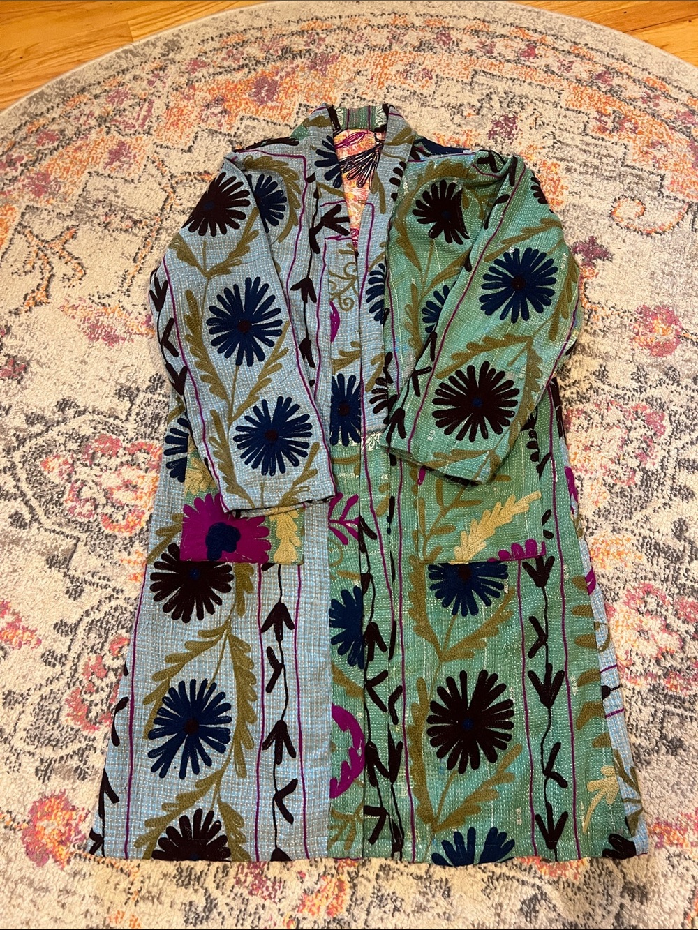 Women's Handmade Embroidered Long Coat